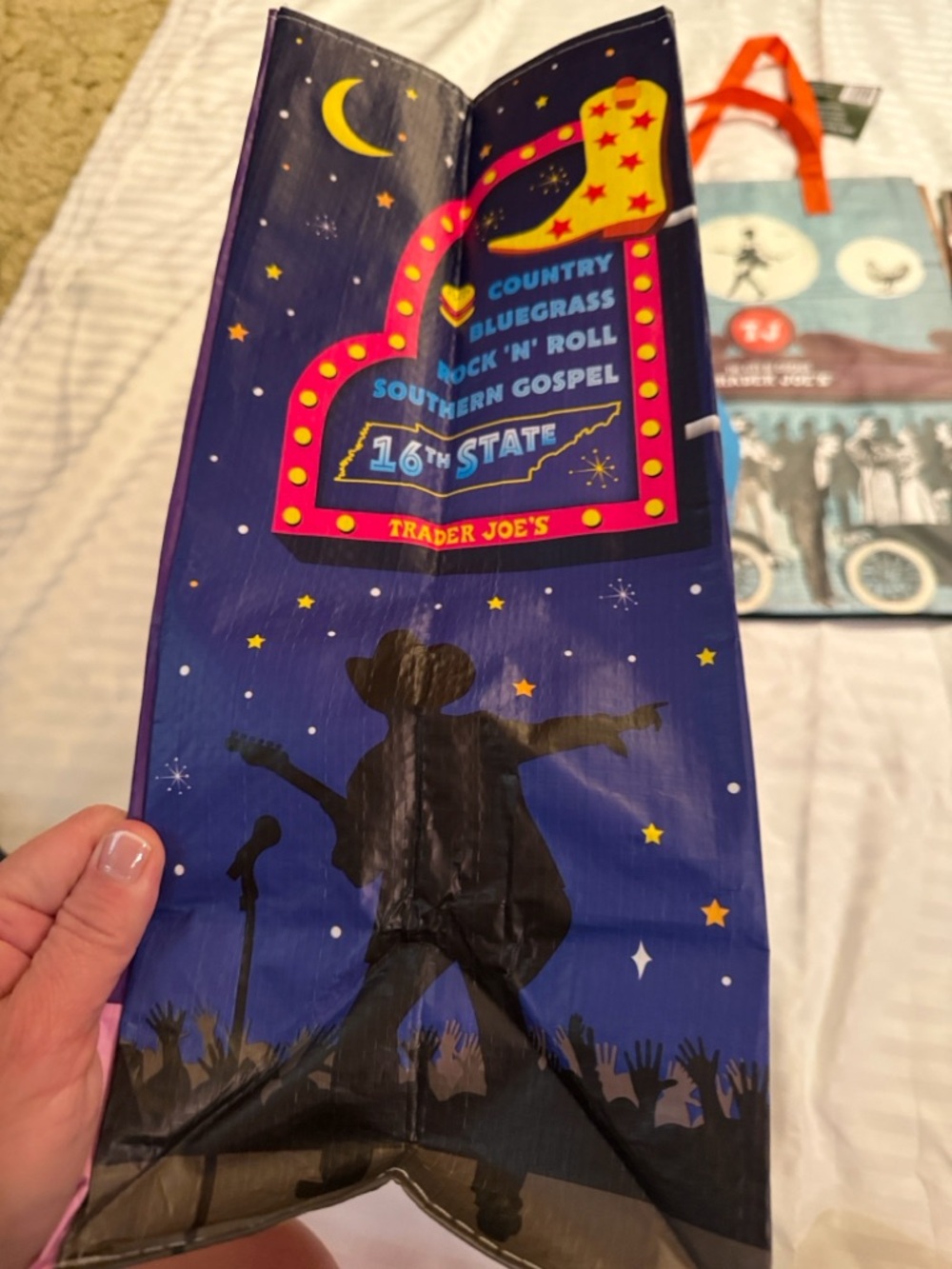 Trader Joe's Chicago Tennessee Missouri reusable bags - Picture 5 of 11
